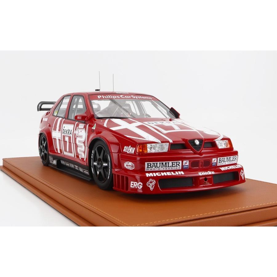 【訳あり・新品】 ミニカー 1/12 アルファロメオ 155 TOPMARQUES 1/12 ALFA ROMEO 155 V6 TI N 7 DTM SEASON 1993 ALESSANDRO NANNINI RED TMR12-21B 【WS1817384848】(65265円)