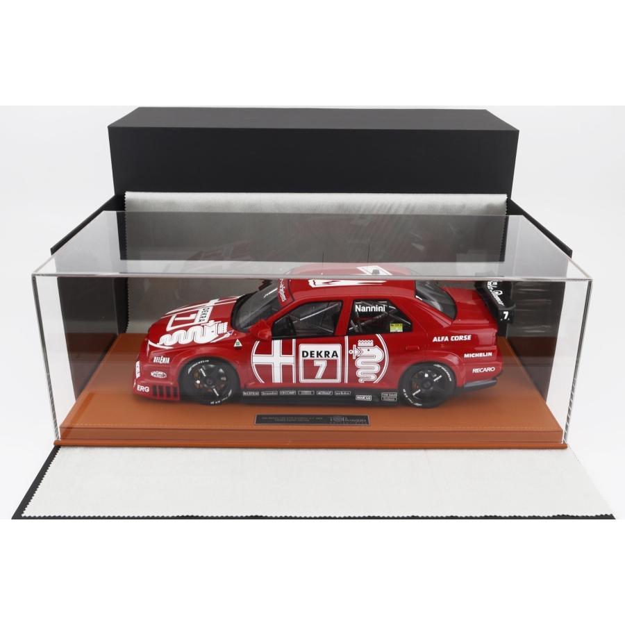 【訳あり・新品】 ミニカー 1/12 アルファロメオ 155 TOPMARQUES 1/12 ALFA ROMEO 155 V6 TI N 7 DTM SEASON 1993 ALESSANDRO NANNINI RED TMR12-21B 【WS1817384848】(65265円)