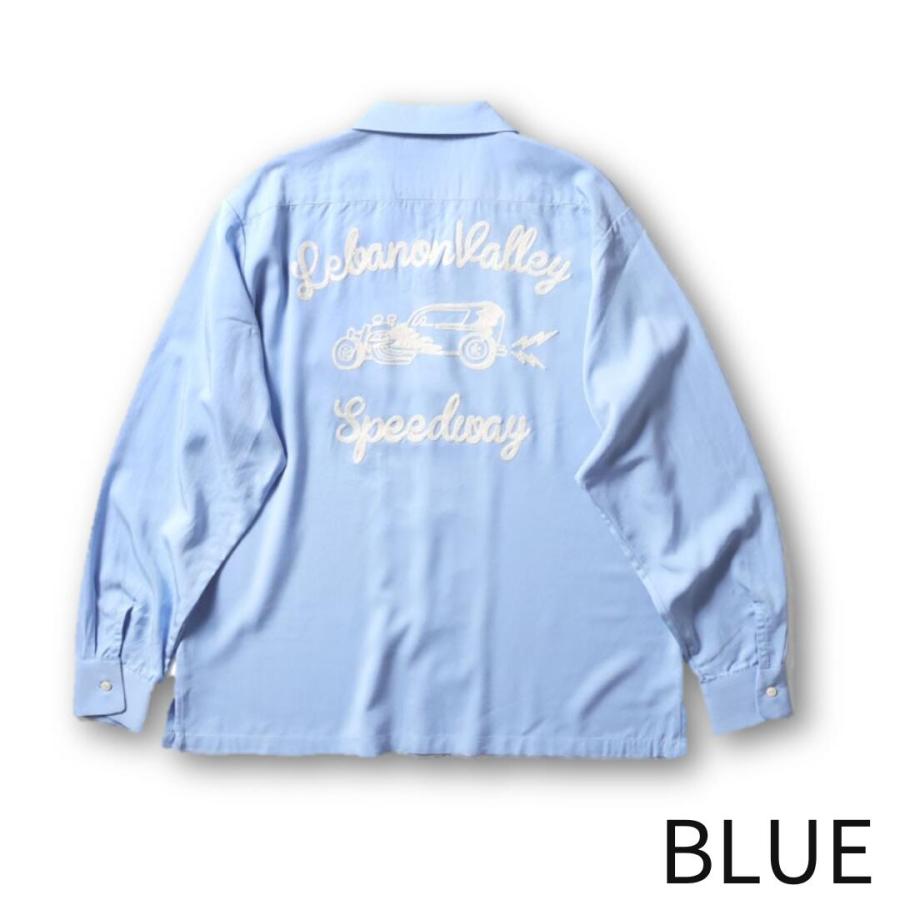 HOUSTON（ヒューストン） HUSTON 41174 BOWLING L/S SHIRT(LEBANON