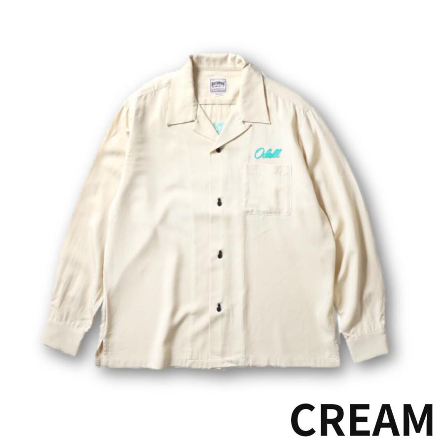 HOUSTON（ヒューストン） HUSTON 41174 BOWLING L/S SHIRT(LEBANON