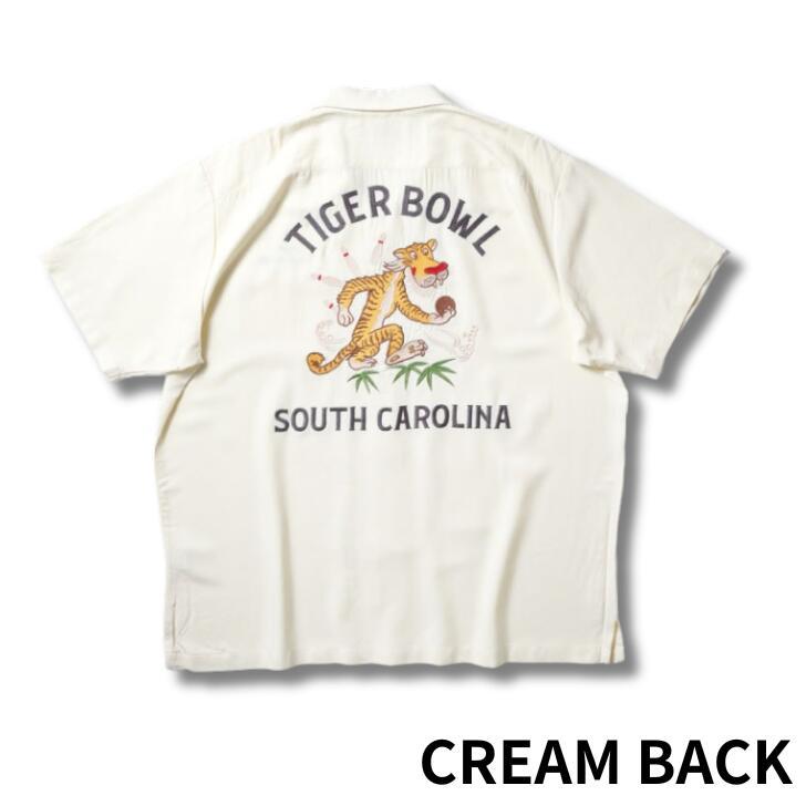 HOUSTON（ヒューストン） HUSTON 41224 BOWLING SHIRT（TIGER BOWL