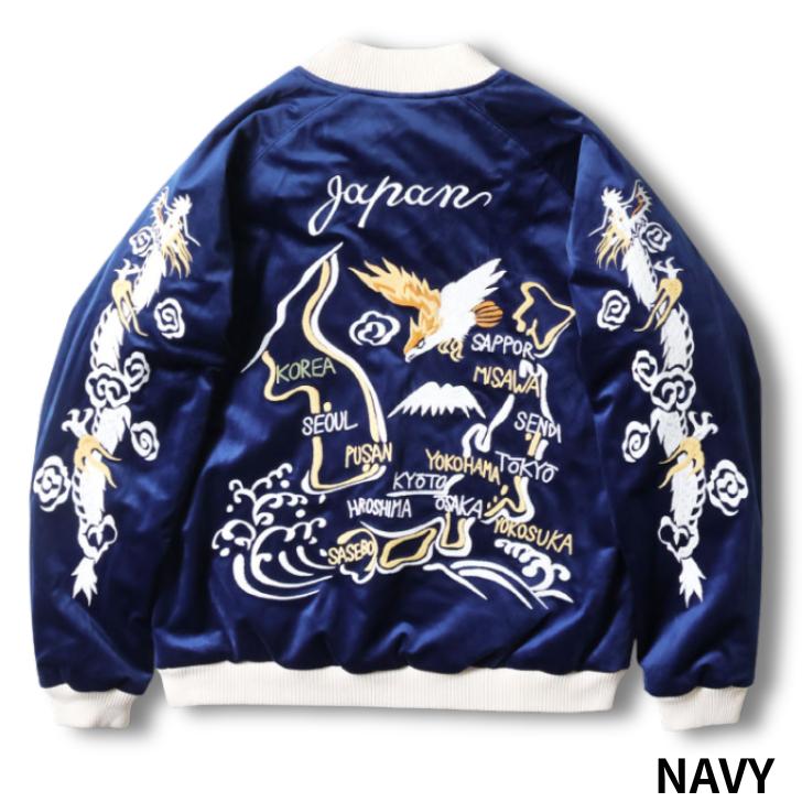 HOUSTON（ヒューストン） 51524 VELVETEEN SOUVENIR JACKET (MAP