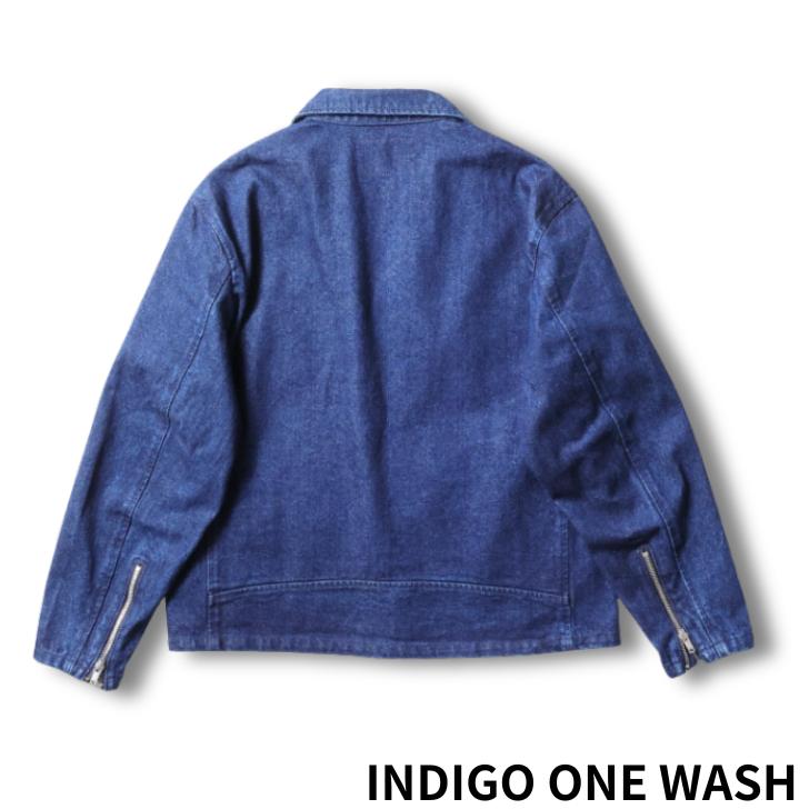 HOUSTON（ヒューストン） 51562 DENIM DOUBLE RIDERS JACKET / デニム