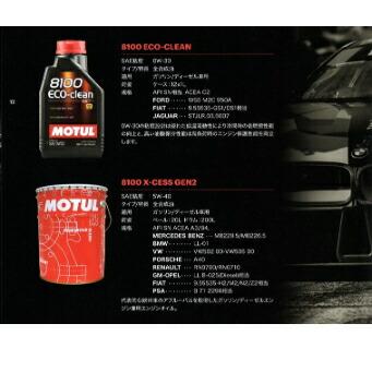 MOTUL（モチュール） MOTUL 8100 X-CLEAN EFE 5W30 1L(沖縄県は送料