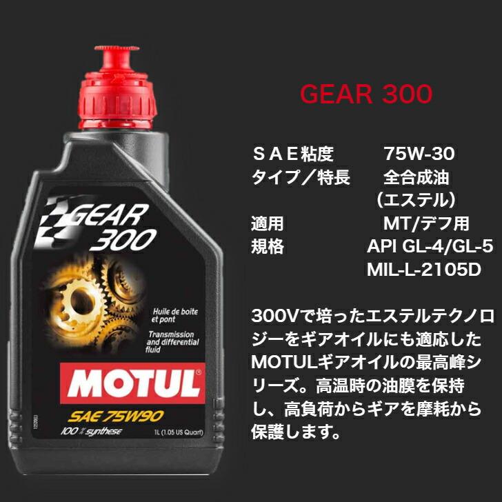 MOTUL GEAR COMPETITION 75W140 1L 3本セット(沖縄県は送料別途