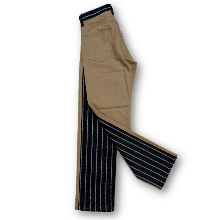 児島ジーンズ ロープウォバッシュコンボワイドパンツ RNB-1385 : rnb  