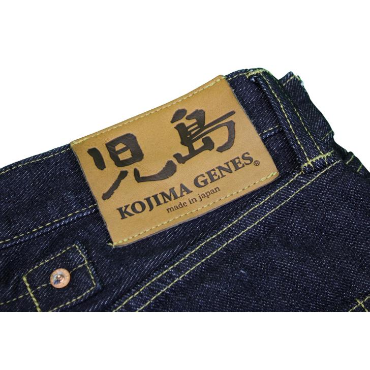 児島ジーンズ 17オンス左綾セルビッチカウボーイストレートデニム RNB