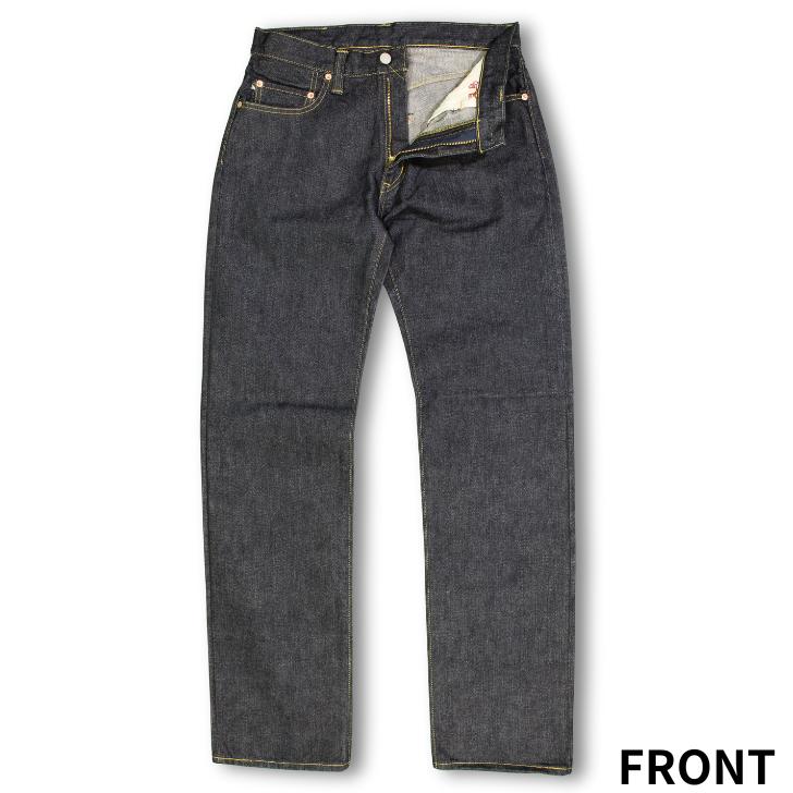 児島ジーンズ 17オンス左綾セルビッチスリムストレートデニム RNB-1402