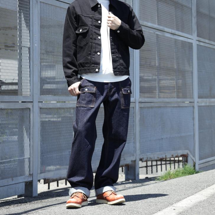 児島ジーンズ デニムブッシュパンツ RNB-1404 KOJIMA GENES : ジーンズ
