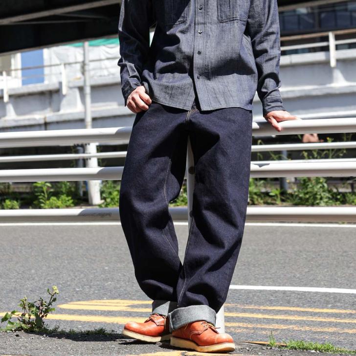 児島ジーンズ 22ozセルビッチワイドデニム RNB-1427 KOJIMAGENES