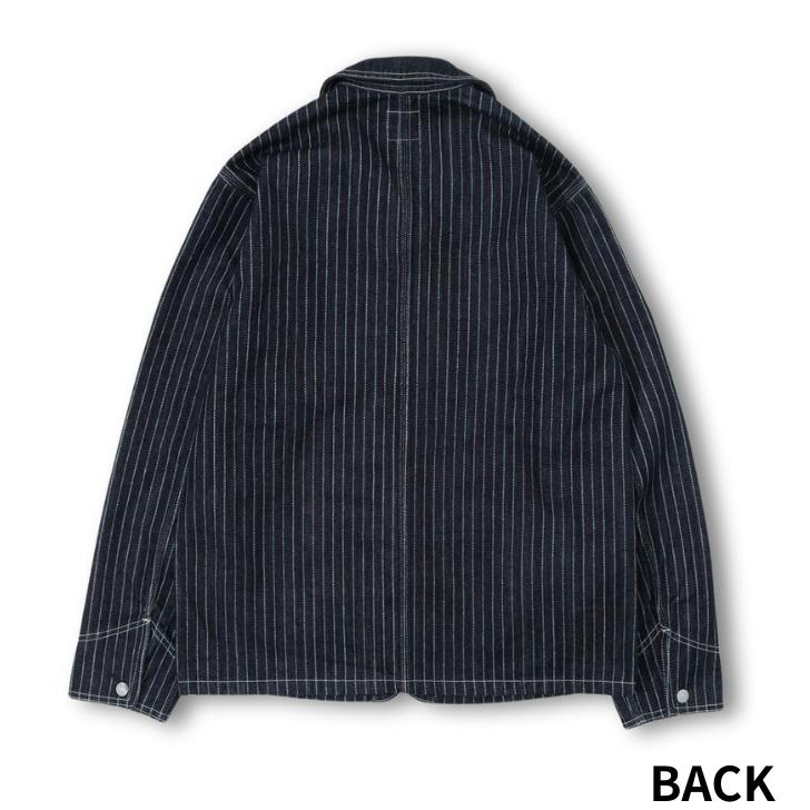 児島ジーンズ 13ozウォバッシュカバーオール KOJIMAGENES RNB-5078