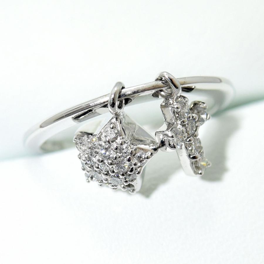 Ponte Vecchio（ポンテヴェキオ） リング 指輪 星 スター クロス