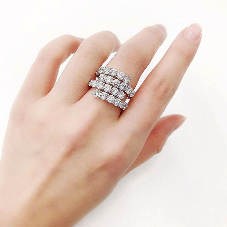 サバース リング SA BIRTH 指輪 ダイヤモンド 4.98ct PT900 約11.5号  