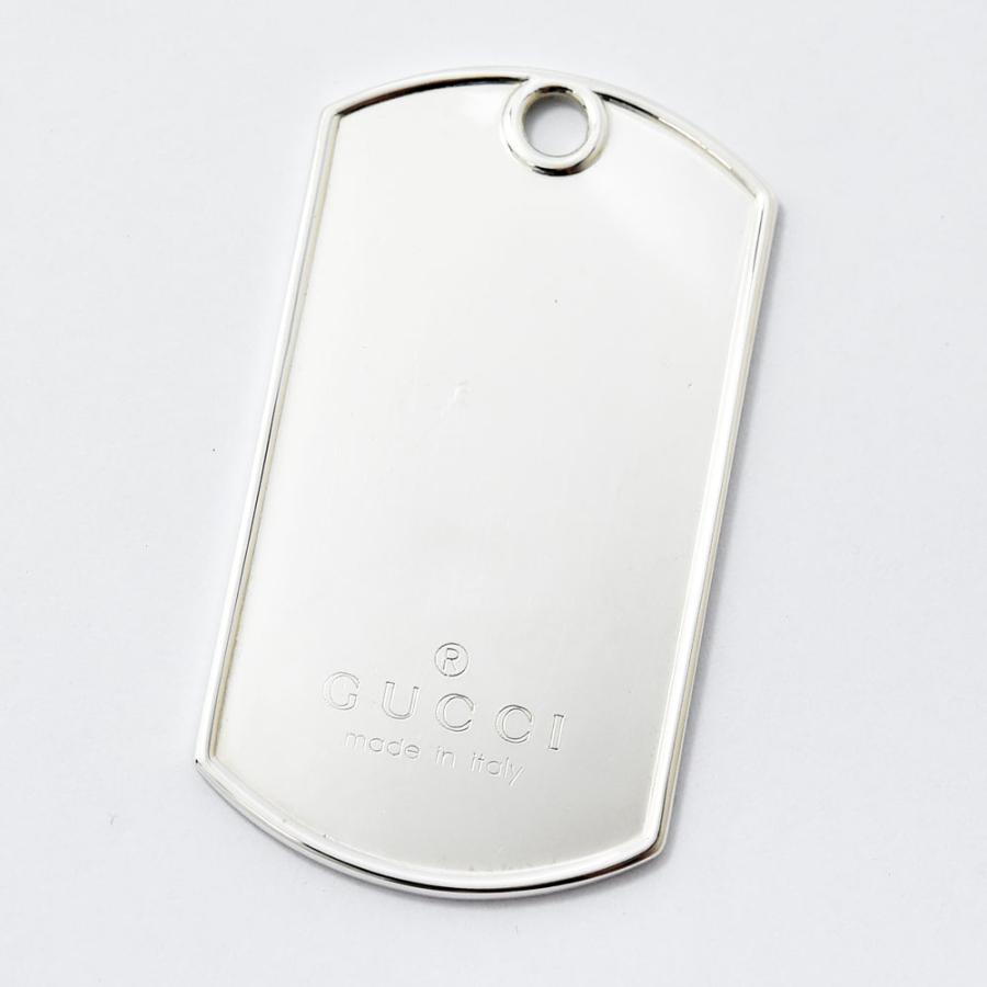 専用希少 GUCCI グッチ ドッグタグ シルバーネックレス ペンダントトップ付 GUCCI グッチ ネックレス ドッグタグ ダブルプレート ボール