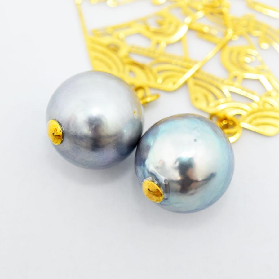恵パール ピアス MEGUMI PEARL あこや真珠 7.5〜8.0mm パール K18 リメイク 新古品 未使用_2