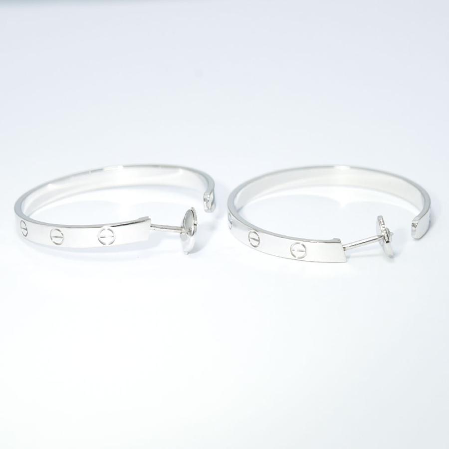Cartier カルティエ ピアス ラブフープピアス ラブ フープ K18WG Cartier カルティエ ピアス ラブフープピアス ラブ フープ K18WG