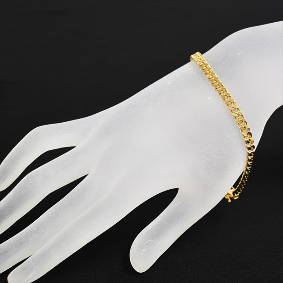 喜平ブレスレット 18金 2面 20cm 20g K18 新品 : 御徒町宝石問屋