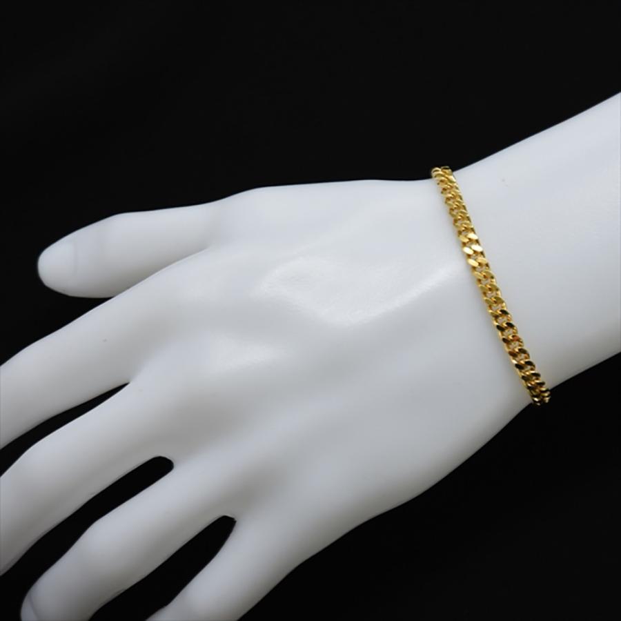 喜平ブレスレット 18金 2面 20cm 20g K18 新品 : 御徒町宝石問屋