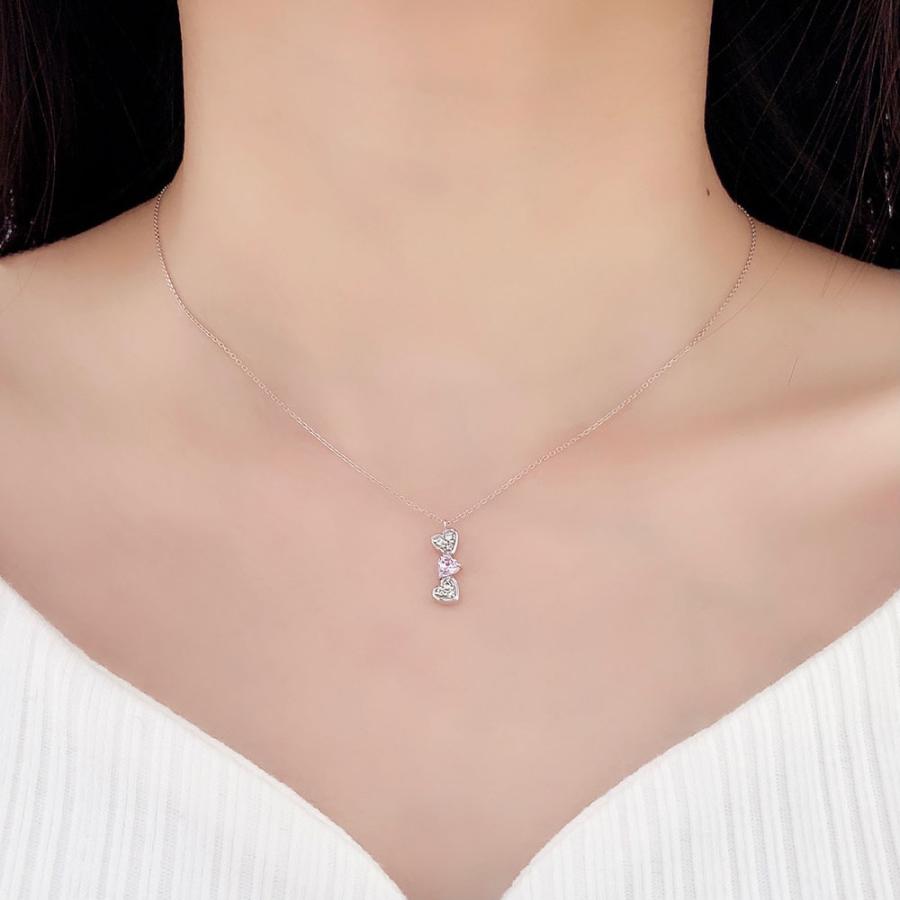 人気ブランドの 人気(^^)ネックレス k18WG ナンバー ダイヤモンド 4