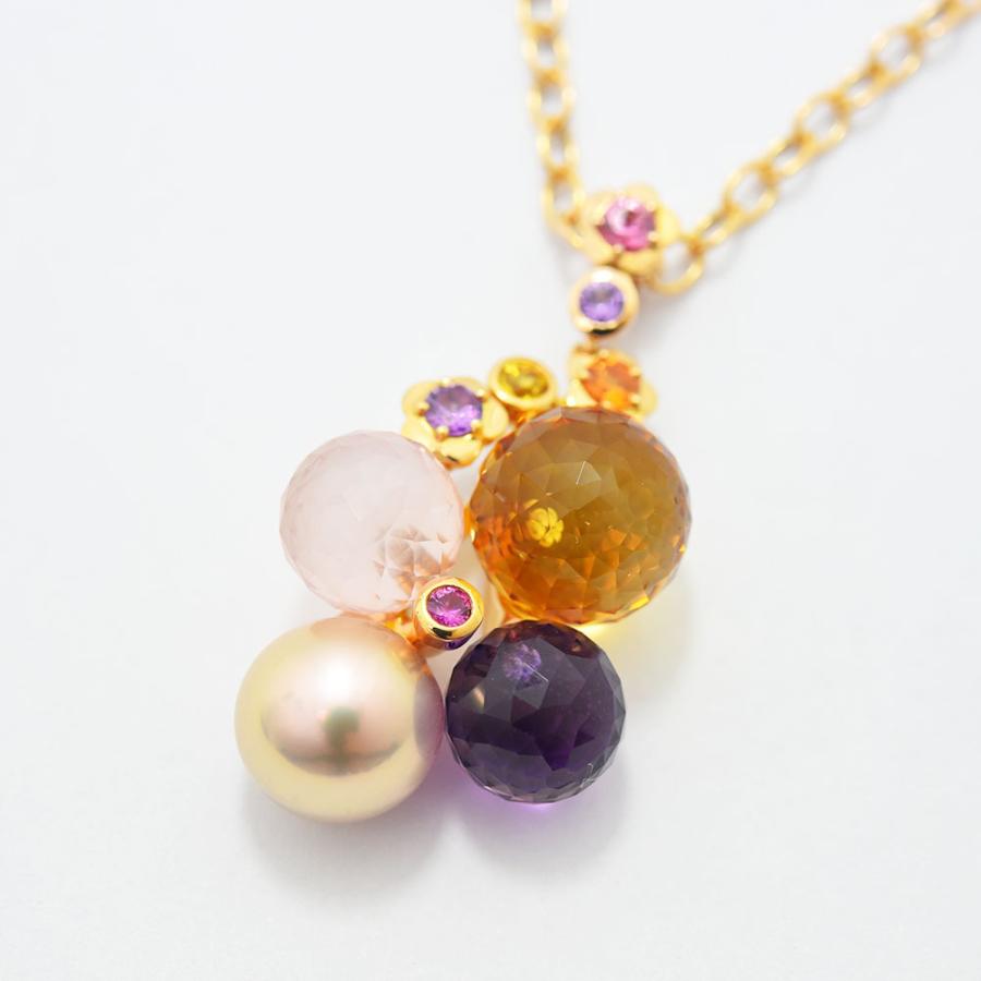 ヴィンテージCHANELネックレス 真珠 アメジスト