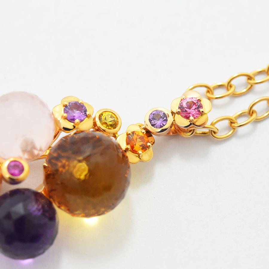 CHANEL（シャネル） ネックレス マルチカラーストーン パール 真珠