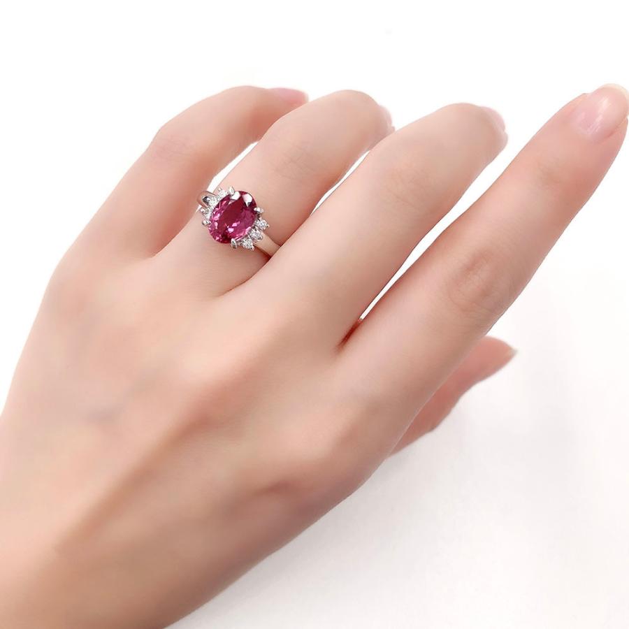 TASAKI タサキ リング 田崎 ルベライト 1.73 ダイヤモンド 0.14  