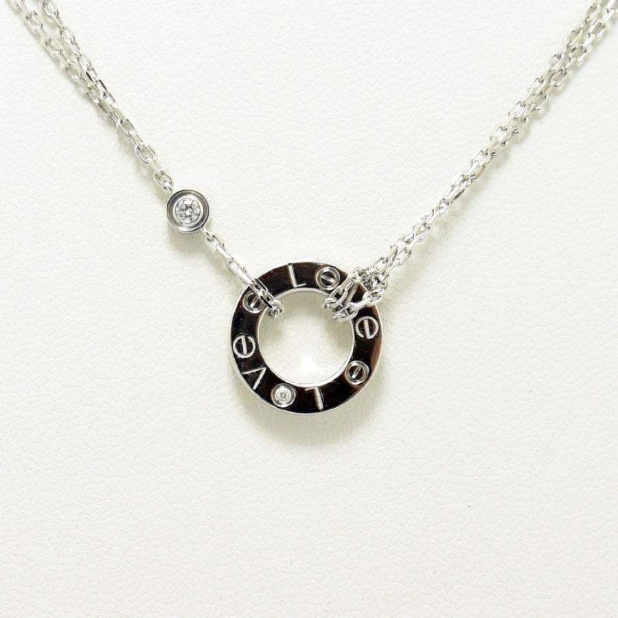 Cartier カルティエ ネックレス ラブサークル ペンダント Cartier カルティエ ネックレス ラブサークル ペンダント