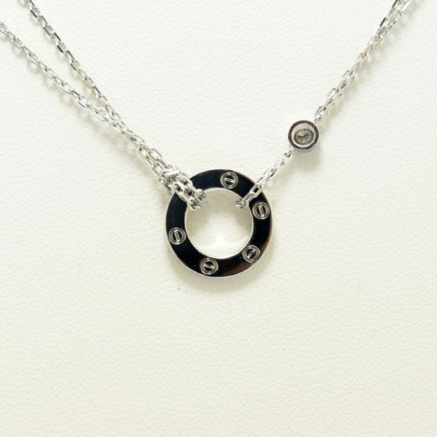 Cartier カルティエ ネックレス ラブサークル ペンダント Cartier カルティエ ネックレス ラブサークル ペンダント