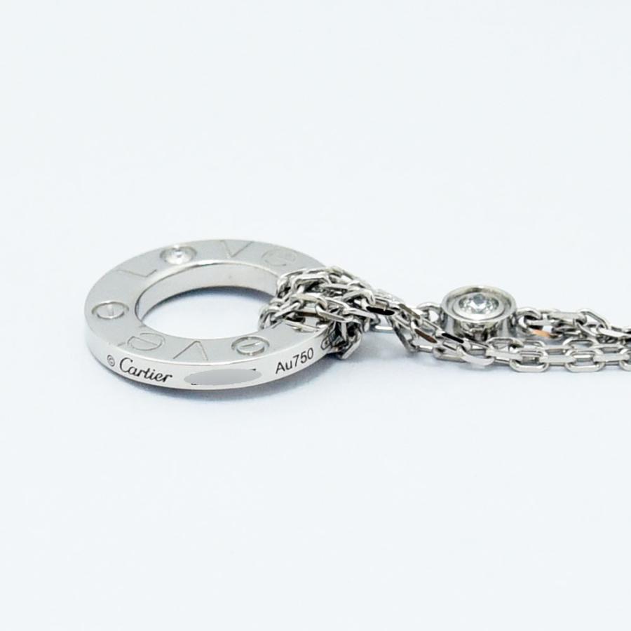 Cartier カルティエ ネックレス ラブサークル ペンダント Cartier カルティエ ネックレス ラブサークル ペンダント
