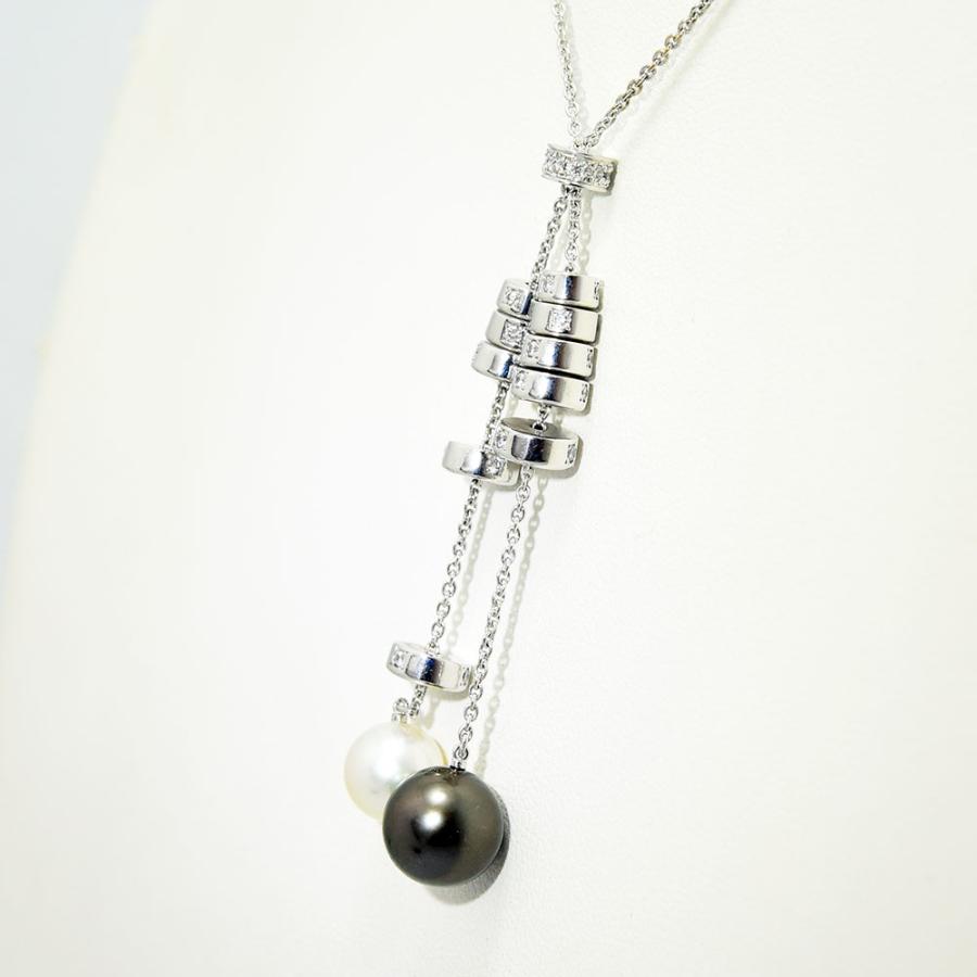 MIKIMOTO ミキモト ネックレス ロング あこや真珠 黒蝶真珠 MIKIMOTO ミキモト ネックレス ロング あこや真珠 黒蝶真珠