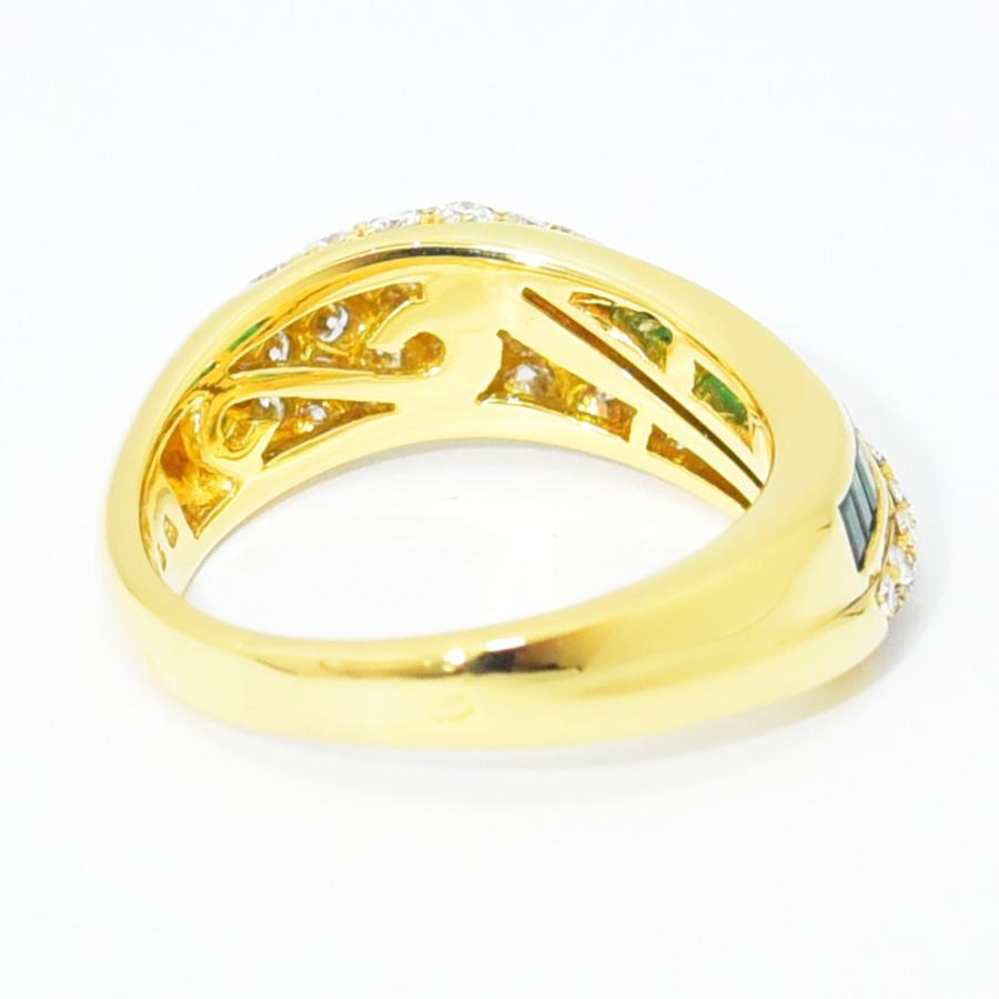 BOUCHERON（ブシュロン） リング エメラルド ダイヤモンド K18 750 約 