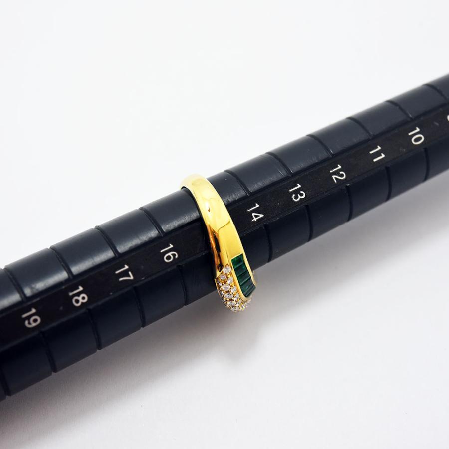 BOUCHERON（ブシュロン） リング エメラルド ダイヤモンド K18 750 約 