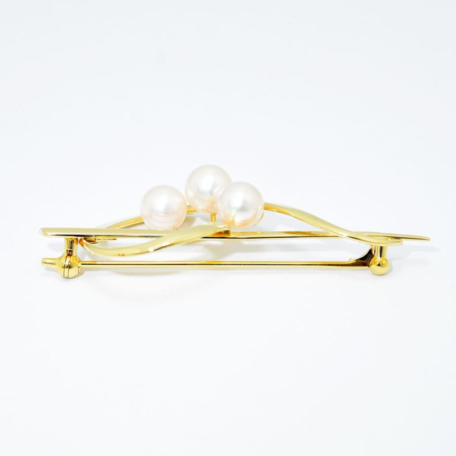 MIKIMOTO ミキモト ブローチ ト音記号 音符 あこや真珠 アコヤ MIKIMOTO ミキモト ブローチ ト音記号 音符 あこや真珠 アコヤ