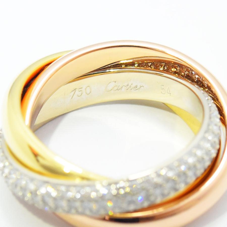 Cartier カルティエ リング トリニティ クラシック 指輪 スリー Cartier カルティエ リング トリニティ クラシック 指輪 スリー