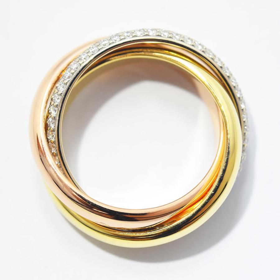 Cartier カルティエ リング トリニティ クラシック 指輪 スリー Cartier カルティエ リング トリニティ クラシック 指輪 スリー
