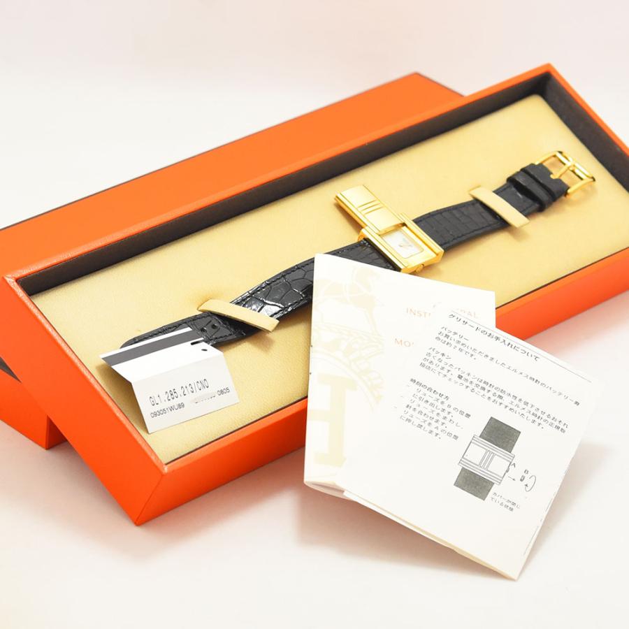 HERMES エルメス 時計 レディース グリザード クォーツ CL1.285 HERMES エルメス 時計 レディース グリザード クォーツ CL1.285