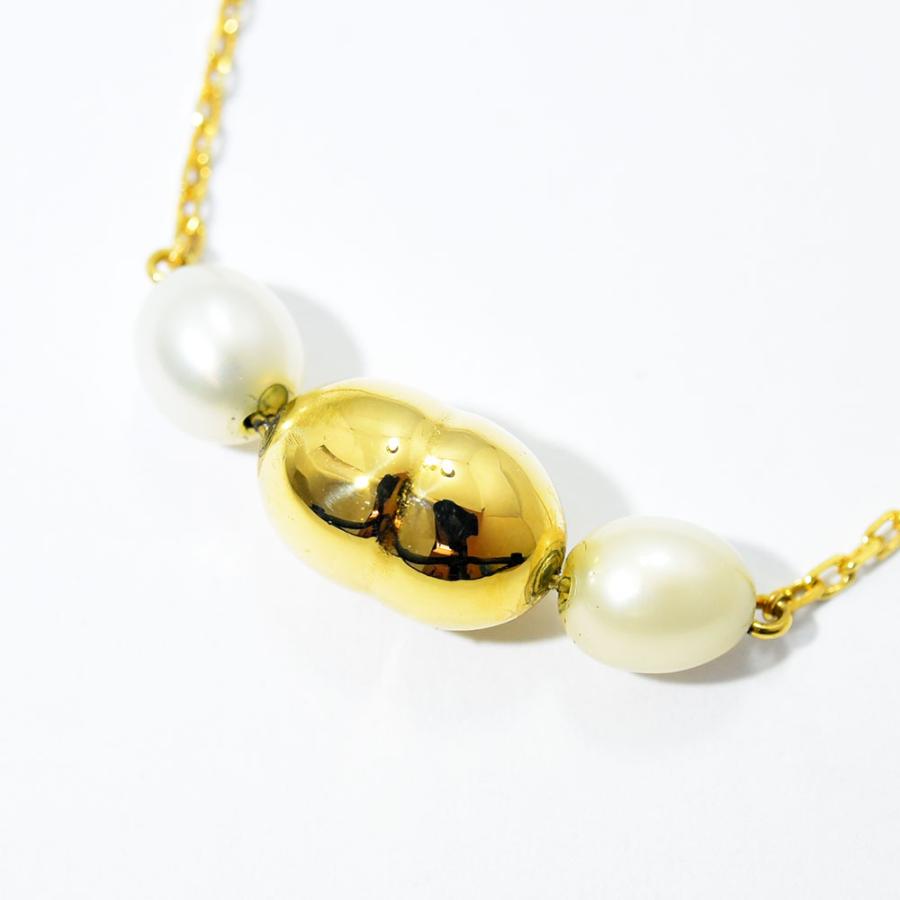 MIKIMOTO ミキモト ネックレス 真珠 パール K18 新品仕上げ 中古  