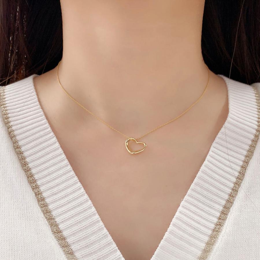 ティファニー ネックレス オープンハート TIFFANY&Co. ペンダント 
