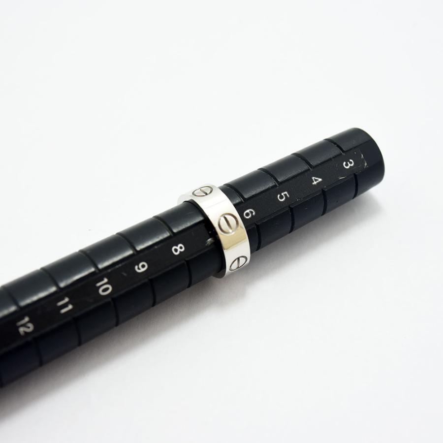 Cartier カルティエ リング ラブリング 指輪 K18WG 750 #47 約7 Cartier カルティエ リング ラブリング 指輪 K18WG 750 #47 約7