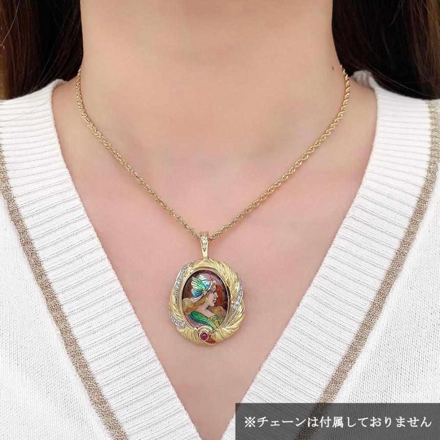 梶 光夫 ブローチ エマイユ MITSUO KAJI ペンダントトップ 梶 光夫 ブローチ エマイユ MITSUO KAJI ペンダントトップ