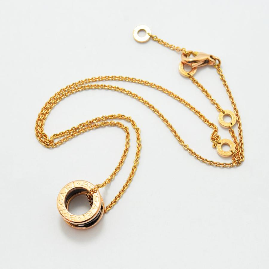 BVLGARI ブルガリ ネックレス ビーゼロワン B.zero1 ブラック BVLGARI ブルガリ ネックレス ビーゼロワン B.zero1 ブラック