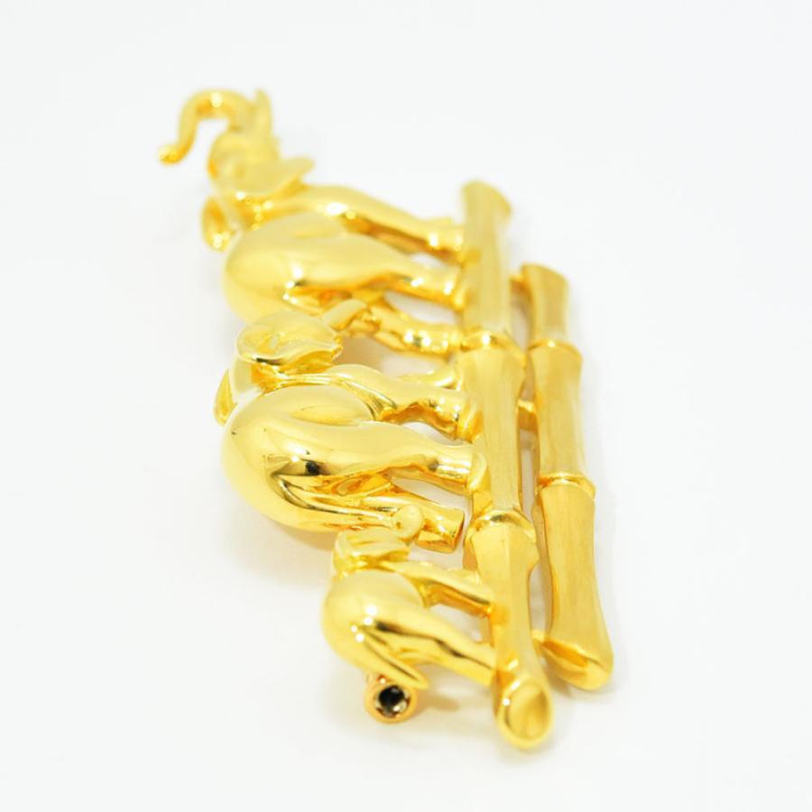 Cartier（カルティエ） ブローチ キャンディ 象 ゾウ エレファント