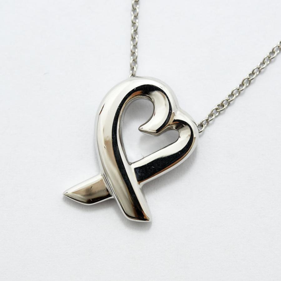 ティファニーラビングハートネックレス約41cm SV925