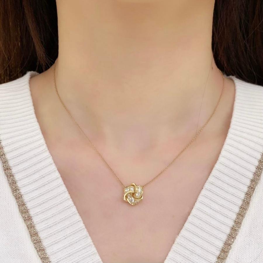 TIFFANY&Co.（ティファニー） ネックレス ペンダント ダイヤモンド K18 
