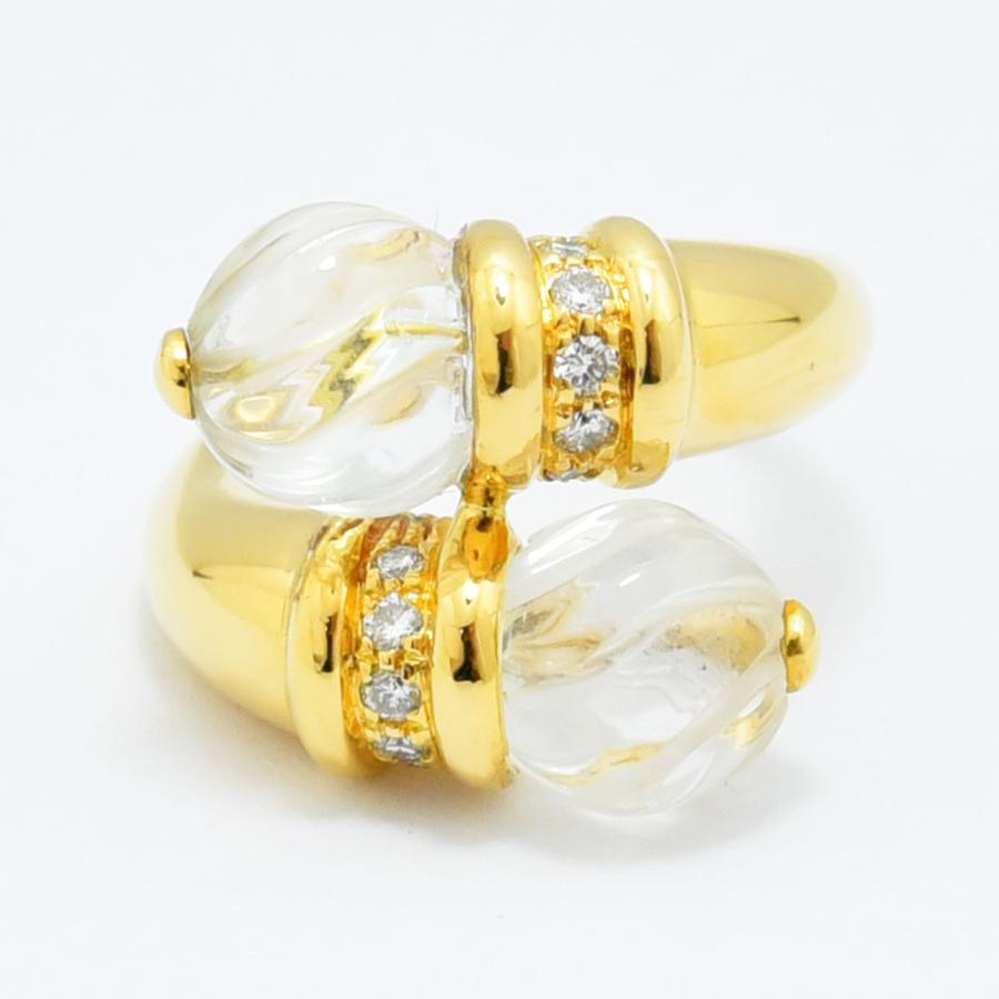 BOUCHERON（ブシュロン） リング ロッククリスタル ダイヤモンド K18