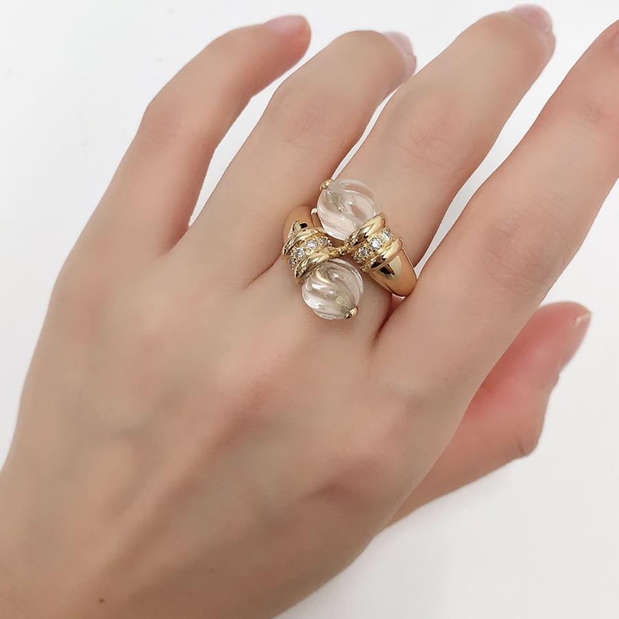 BOUCHERONデザイン指輪 pt900 k18 コンビ にやけ ブシュロン 18号 BOUCHERONデザイン指輪 pt900 k18 コンビ にやけ ブシュロン 18号