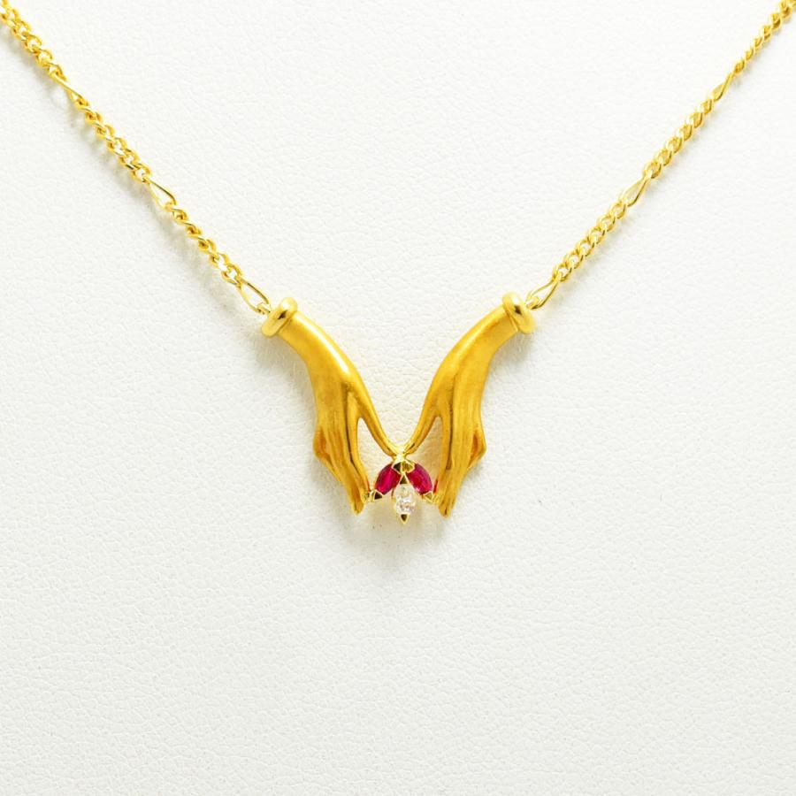 CARRERA y カレライカレラ ネックレス Y ハンド 手 ルビー CARRERA y カレライカレラ ネックレス Y ハンド 手 ルビー