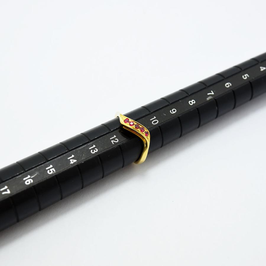 美品 ミキモト K18 ルビー計0.38ct ダイヤ計0.16 リング 指輪 美品 ミキモト K18 ルビー計0.38ct ダイヤ計0.16 リング 指輪