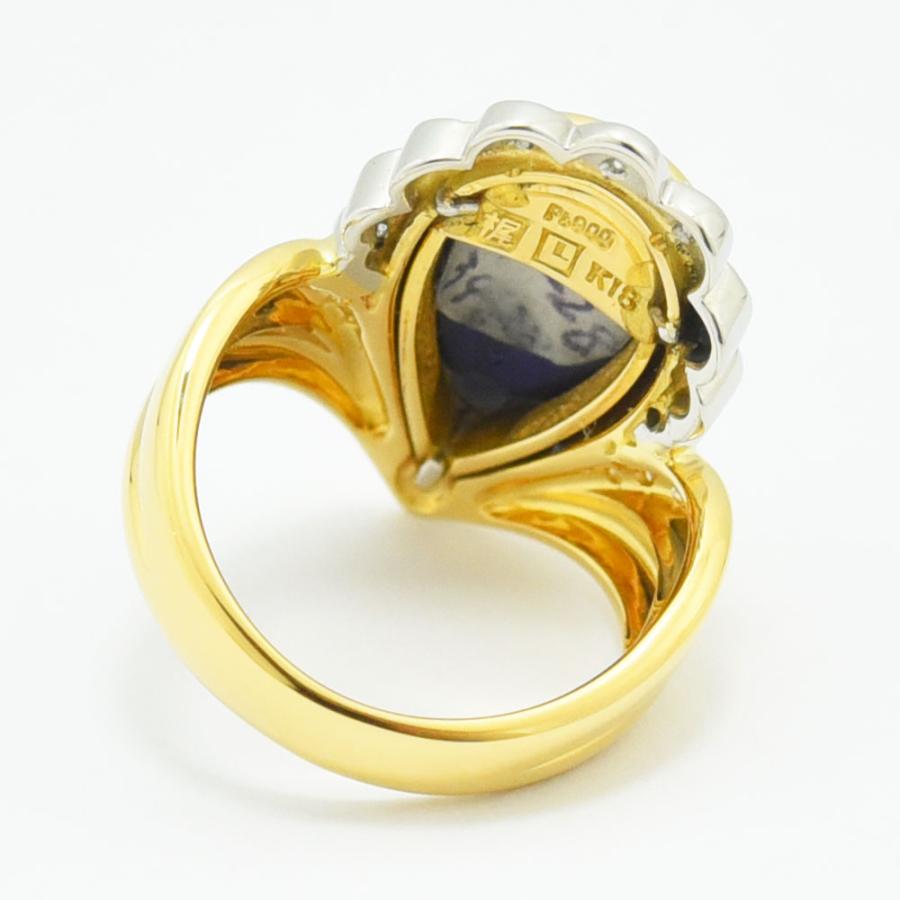 梶 光夫 リング エマイユ MITSUO KAJI 指輪 エマーユ 七宝