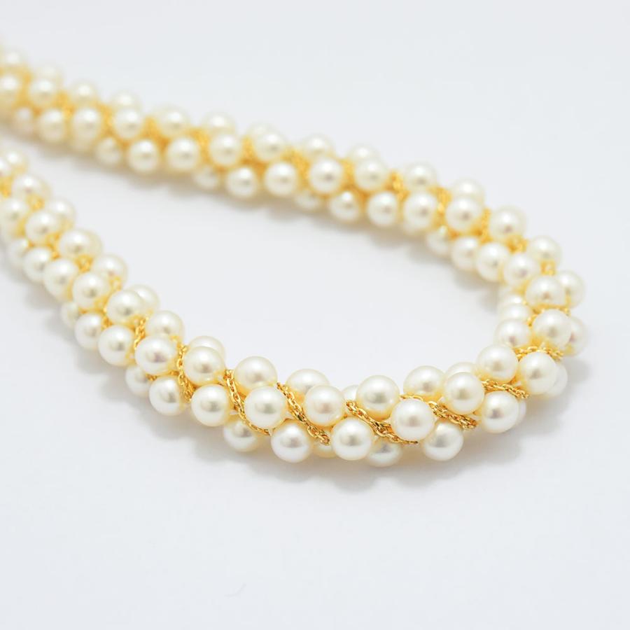 TASAKI（タサキ） ネックレス 田崎 淡水真珠 パール K18 750 中古